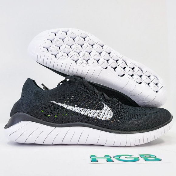 Nike Shoes - Nike Free Run Flyknit 2018 Women's Running Limited Sneaker Shoe Black 942839-001